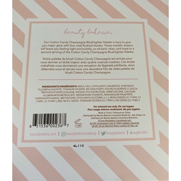 Blushlighter Highlighter Makeup Palette & Makeup Blender Bundled Set NIB NWT - Picture 10 of 15